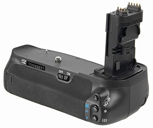 ayex Battery Grip AX-60D/60Da Including 2x Ayex LP-E6 Batteries for Canon EOS 60D, 60Da (Similar to BG-E9) 100% Compatible - Image 3