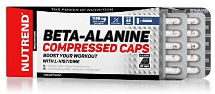 NUTREND Beta-Alanine Compressed Capsules, 90-Count, 90 count (Pack of 1)