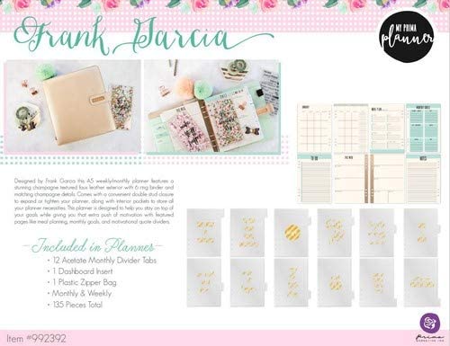 Prima Marketing 992392 My A5 Planner, Multi-Colour, 9.375 x 9.375 x 2.625-Inch, 24.79 x 27 x 7.01 cm - Image 2