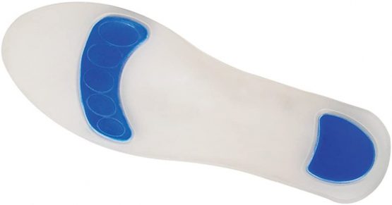 Aidapt Size 3-5 Full Length TPE GEL Insoles - 1 Pair (Eligible for VAT relief in the UK)