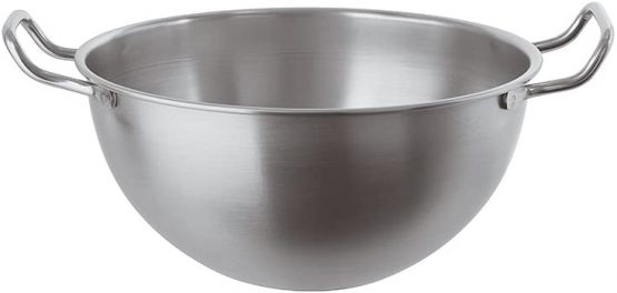 PADERNO 11952-22 Bastardella Hemispherical, Stainless Steel, 22 cm