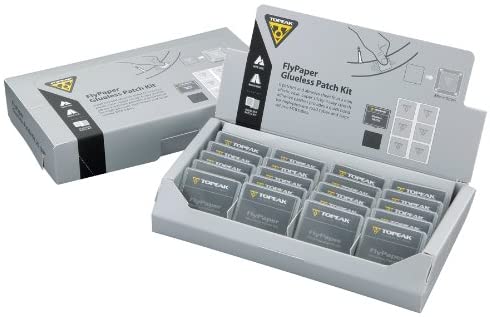 Topeak Fly Paper Glueless Patch Kit - 20 Patches, Black
