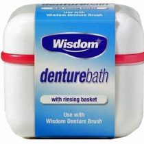 Wisdom Denture Bath With Rinsing Basket