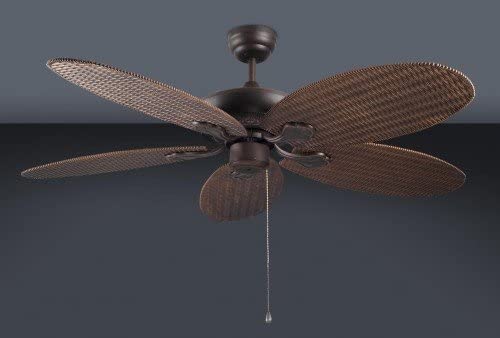 Leds-C4 30 - 4398 j7-j7-ventilatore Phuket: Copper Brown, 132 x 132 x 33 cm - Image 4
