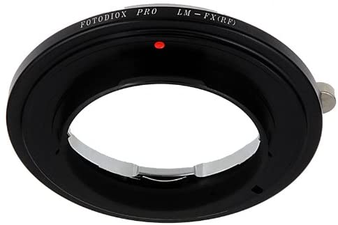 Fotodiox Pro Lens Mount Adapter, for Leica M lens to Fujifilm X-Mount Mirrorless Cameras, Black - Image 3