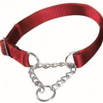 Premium Dog Choke, L-XL: 45-70 cm/25 mm, Red