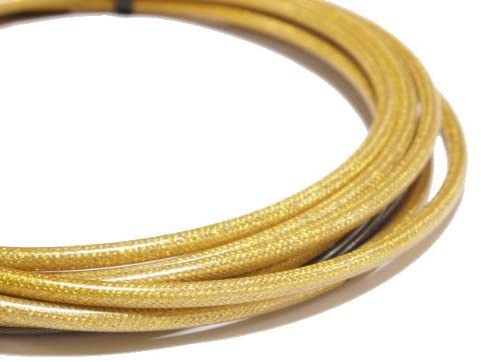 Jagwire braided Lex SLICK-LUBE Gaine Vitesse, Braided LEX Slick-Lube, gold, 4,5 mm