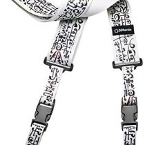 DiMarzio DD2242 - Steve Vai Cliplock Guitar Strap - Art Edition - White
