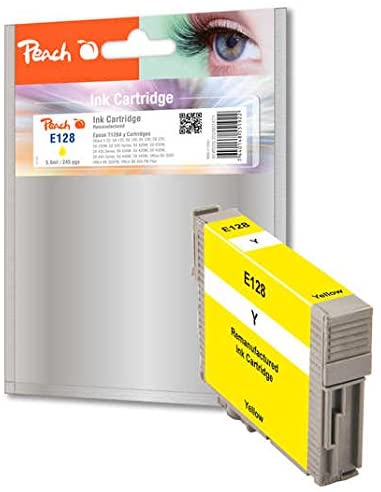 Peach Ink Cartridge yellow, compatible with Epson T1284