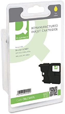 Q-Connect Ink for Brother LC985 Ink Cartridge - Yellow