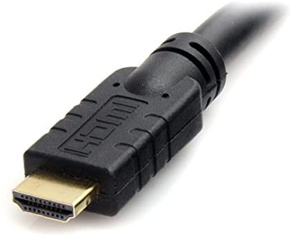 StarTech 80ft (24.3m) Active High Speed HDMI Cable, 4K 30Hz, 1080p 120Hz, HDCP 1.4/ARC, Gold Plated Connectors - Image 2