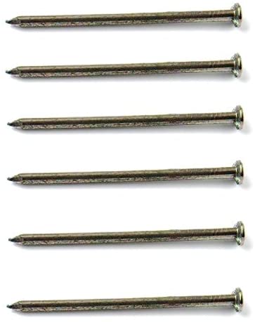 Merriway BH03733 (160g) Round Wire Nail, BZP 150 mm - Pack of 160g, Silver