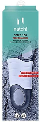 Natch! Speed 100 6-Inch Anatomically Shaped Light Footbed, Multicoloured - Image 2