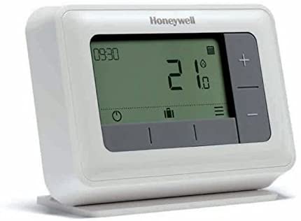 HONEYWELL T4R Wireless Chronothermostat with Relay Module and Support, White