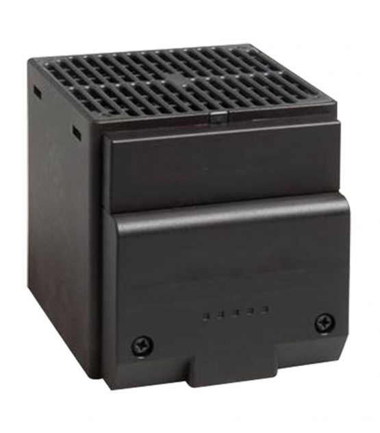 STEGO 02800.0 – 00 Model Cs 028 Resistance Heating with Ventilation semiconductora, Snap Clip, 75 mm Height x 65 mm Width x 90 mm Length, 150 W, 230 Vac, 50/60 Hz