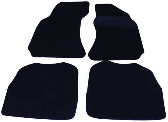 Sakura WW0401 Carpet Floor Mat, Black Trim