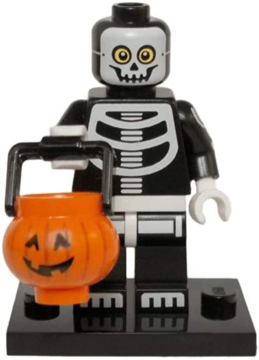 Lego Minifigures Series 14 71010 Skeleton Guy, Black