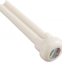 GRAPHTECH TUSQ BRIDGE PINS - 4MM WHITE/PAUA DOT -6 PCES