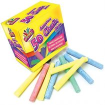Chalks - Assorted Colours (Pack of 50)