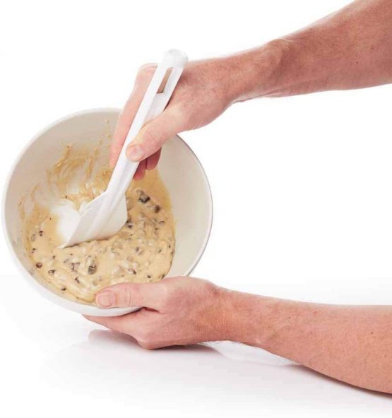 KitchenCraft Flexible Plastic Spatula / Bowl Scraper, 26.5 cm - Image 4