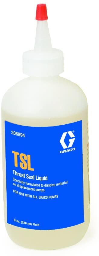 GRACO 206994 Throat Seal Liquid, 8-Ounce Bottle, 8 Oz, Gold