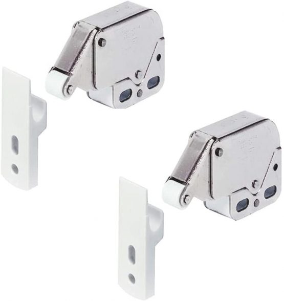 Häfele 2 PACK Mini Latch Automatic Spring Catch