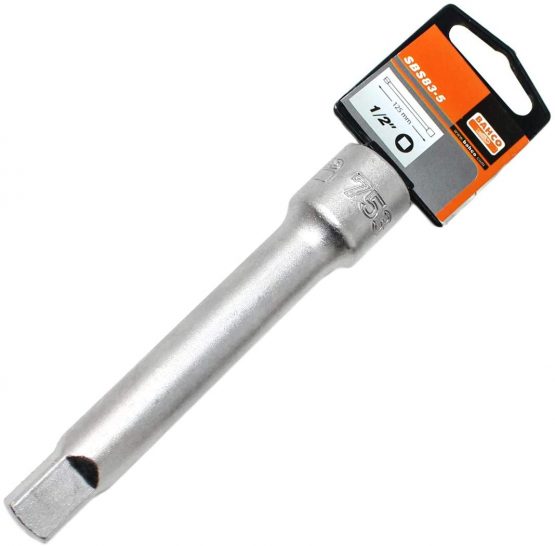 Bahco 12EB5 Extension Bar 5-inch 1/2-inch Drive