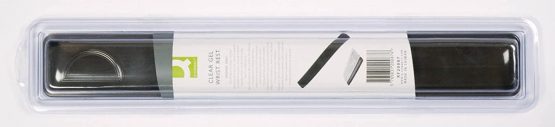 Q Connect Clear Gel Wrist Rest - Grey - Image 2