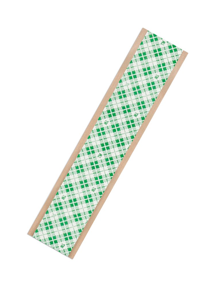 TapeCase 4026 1.5" x 6"-25 Natural Polyurethane Double Coated Foam Tape, 200 Volts Dielectric Strength, 6" Length