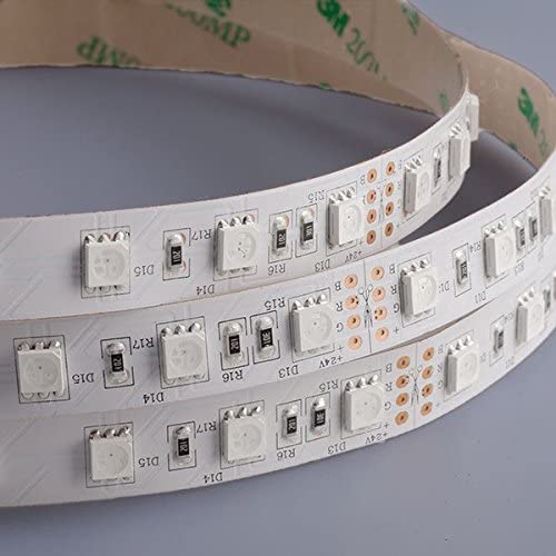Mextronic LED Strip 5050 RGB 72W 500CM 24V IP20, White - Image 2