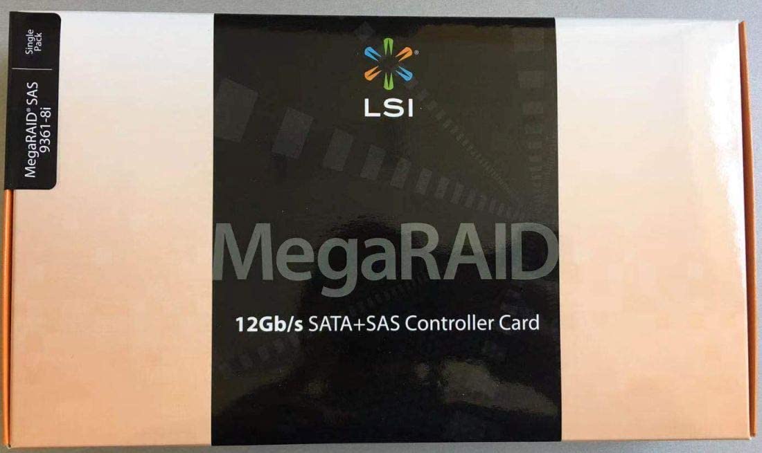 BROADCOM 05-25420-17 LSI MegaRAID 8i RAID 0/1/5/6/10/50/60 Storage Controller - Multi-Colour