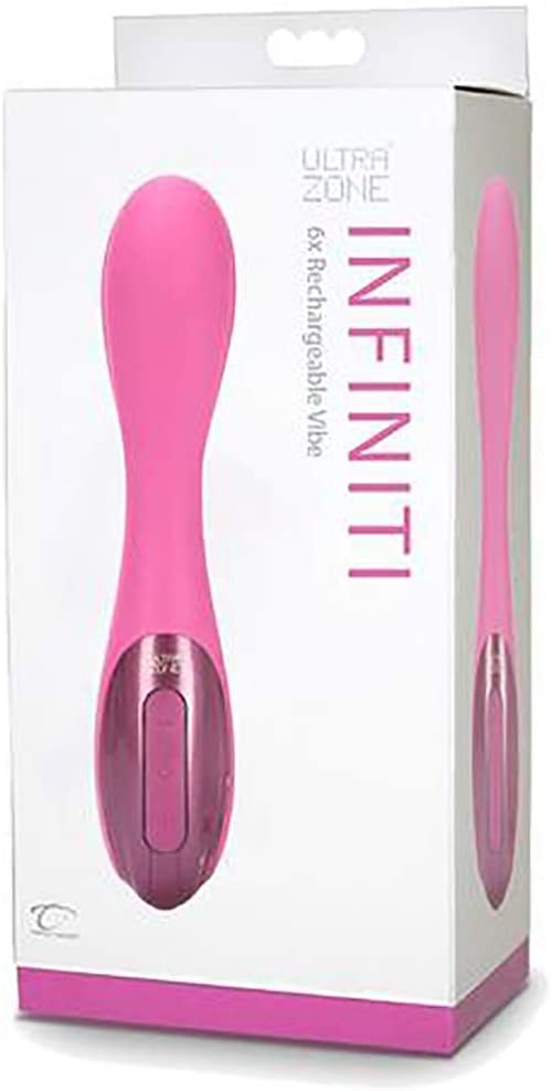 UltraZone Pink Infinity 6X Rechargeable Vibe - Image 2