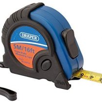 Draper 82818 5M/16ft Professional Measuring Tape Black and 5 m/16 ft