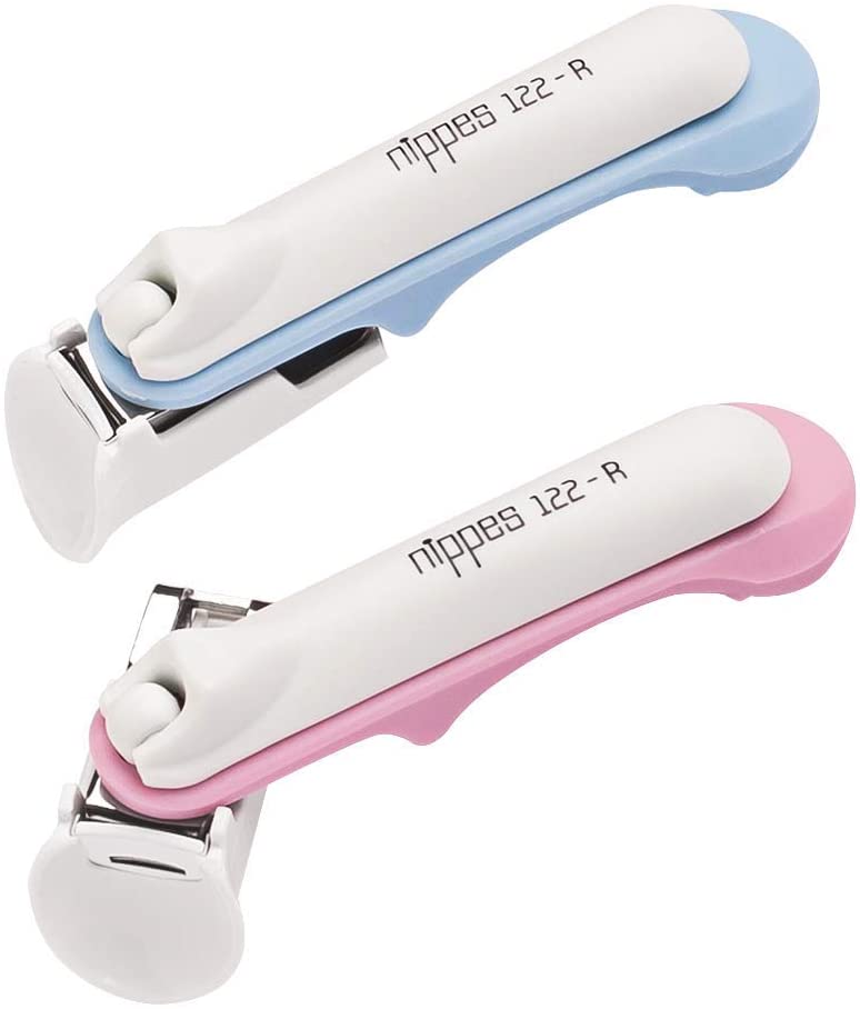 Nippes Solingen Baby Safety Nail Clippers, Plastic, 8 cm, Blue, 122B - Image 3