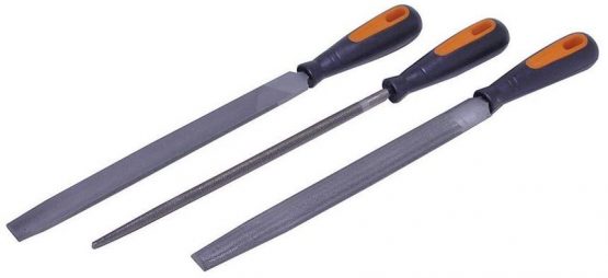 Silverline MS98 File Set 3pce 2nd Cut 250 mm
