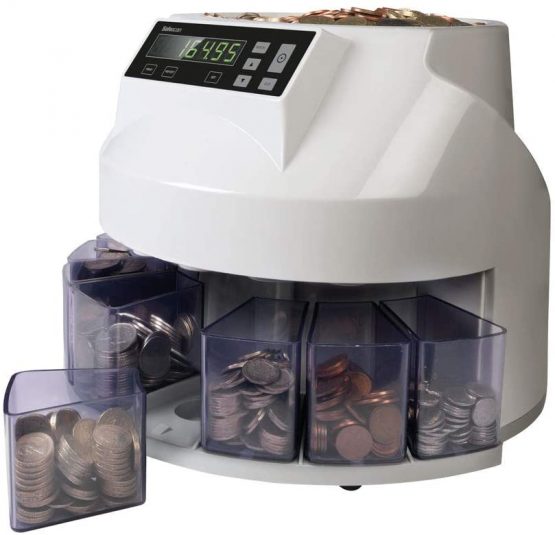 Ycr YC28059 Coin Counter/Sorter Counter - Grey