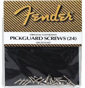 Fender Pickguard - Control Plate Mounting Screws (24), multicoloured, Small Medium Large X-Large 2X-Large