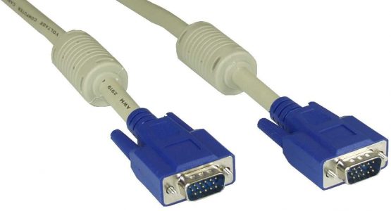 InLine® S-VGA cable, InLine®, beige, 15HD M/M, 0.3m