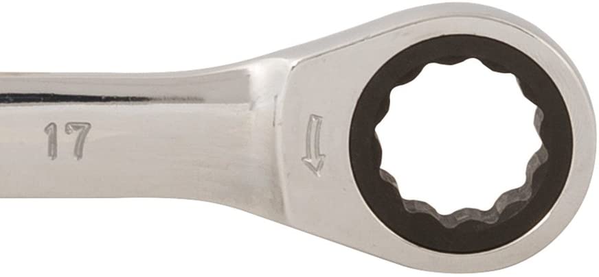 Silverline 783122 Fixed Head Ratchet Spanner 17 mm - Image 4