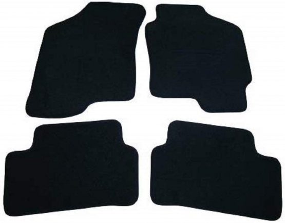 Sakura SS4968 Carpet Floor Mat, Black Trim