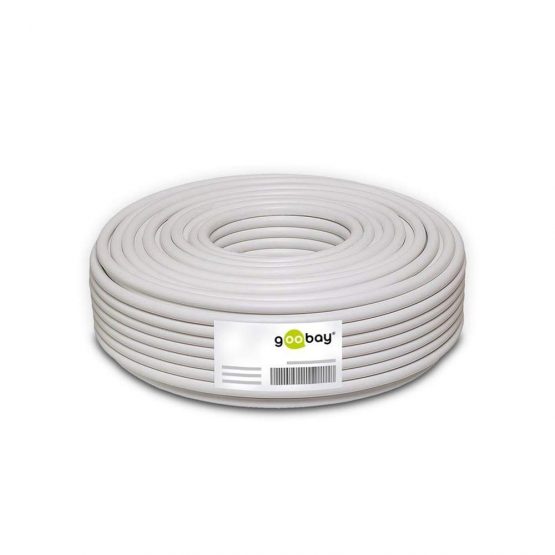 Goobay 15130 Speaker Cable, Transparent, CU, 8 mm Diameter, 10 m Cable Length - Image 3
