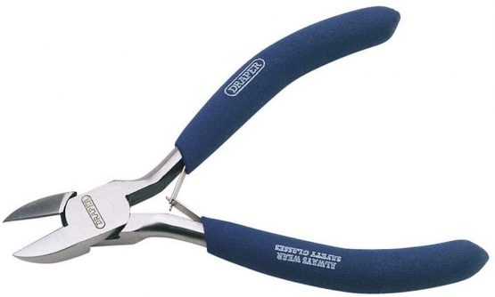 Draper 60743 38A Carbon Steel Diagonal Side Cutter Plier, 110mm