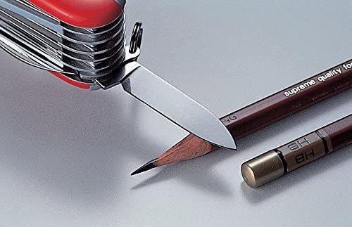 Victorinox Spartan Swiss Army Pocket Knife, 91 mm Length x 14.5 mm Height, Red, Red Transparent, 9 cm - Image 3