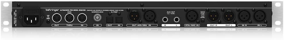 Behringer DEQ2496 Ultra Curve Processor, Gold - Image 3