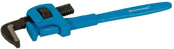 Silverline WR90 Stillson Pipe Wrench Length 350 mm - Jaw 50 mm