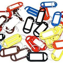 Merriway BH06546 Workshop Assortment of Coloured Key Tags