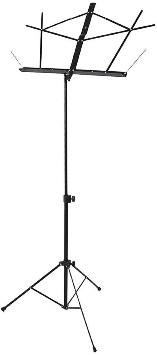 On-Stage Compact Music Stand, Black