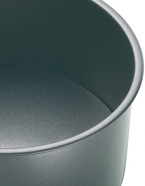 Master Class Non-Stick Loose Base Deep Cake Pan, Grey, 18 cm (7 inches) - Image 2