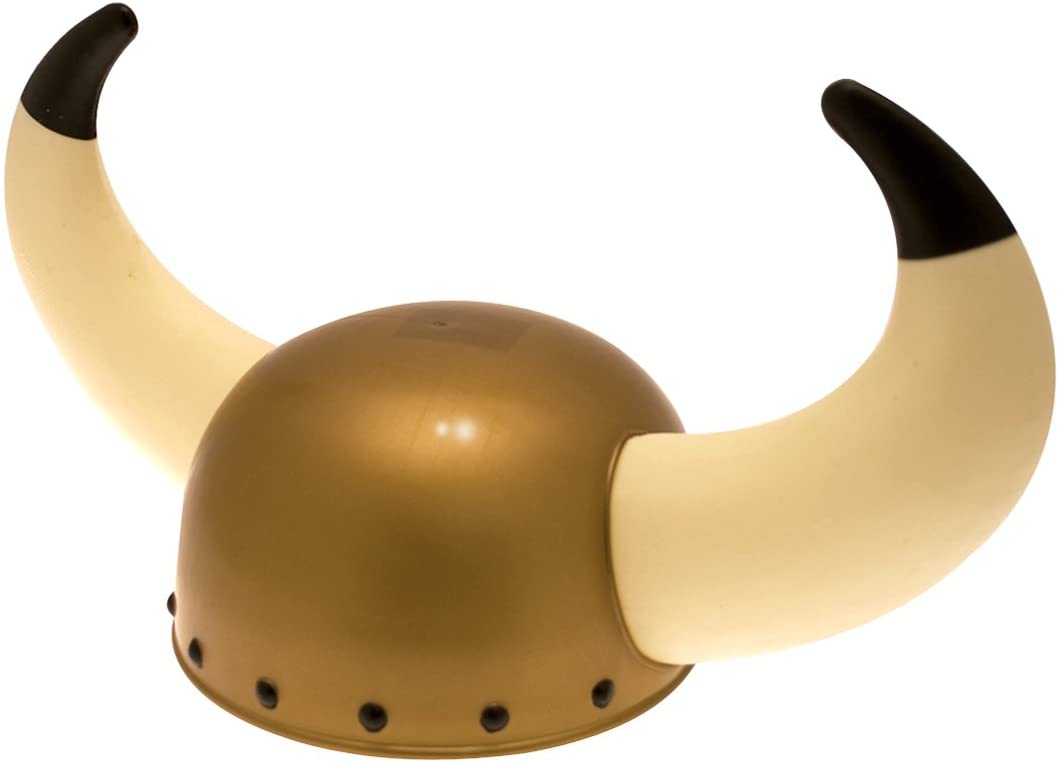 Viking Hat Plastic, Multi-colored
