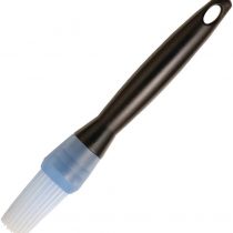 KitchenCraft KCSP2 Silicone Pastry Brush, Black / Blue, 17 cm